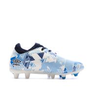Chaussures de Football Bleu/Blanc Garçon Umbro For FG vue 2