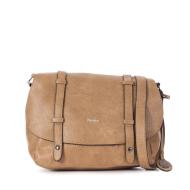 Sac bandoulière Beige Femme Manoukian Dina pas cher