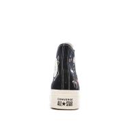 Baskets Noires Femme Converse Chuck Taylor All Star Lift A07110C vue 3