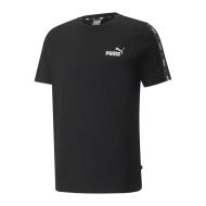 T-shirt Noir Homme Puma Tape Tee pas cher