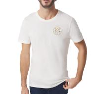 T-Shirt Blanc Homme TBS Arctique rond pas cher