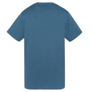 T-Shirt Bleu Homme Schott Brode vue 2