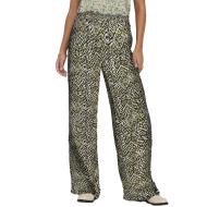 Pantalon fluide Noire/Blanc/Marron Femme JDY Nile Life pas cher