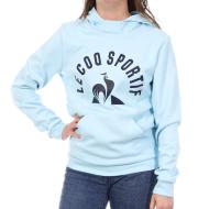 Sweat à Capuche Bleu Ciel Femme Le Coq Sportif N°34 pas cher