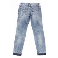 Jean Bleu Skinny Fille Teddy Smith Maddy vue 2