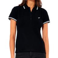 Polo Noir Femme Kaporal Julee