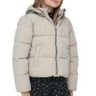 Doudoune Beige Fille Only Dolly pas cher