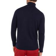 Pull Marine Homme Tommy Hilfiger Pima Org vue 2