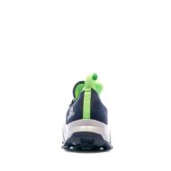 Chaussures de Trail Running Marine/Vert Salomon Goretex vue 3
