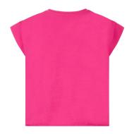 T-shirt Rose Fille Guess Los Angeles vue 2