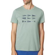 T-Shirt Vert Pale Homme TBS Aloe pas cher