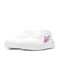 Baskets Blanche Fille Puma Carina 2 vue 6