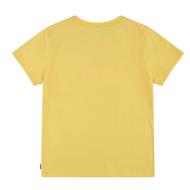 T-shirt Jaune Fille Levi's 4EH701 vue 2