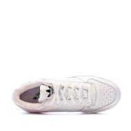 Baskets Blanches/Rose Femme Adidas Forum Bold vue 4