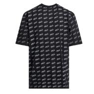 T-shirt Noir Homme Fila Flat Print vue 2