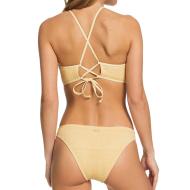 Maillot De Bain 2Pièces Jaune Femme Roxy Sweet Wildness vue 2