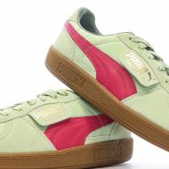 Baskets Verte/Rose Homme Puma Palermo vue 7