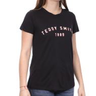 T-shirt Marine Femme Teddy Smith Tercia
