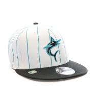 Casquette Blanche/Bleu/Noir Homme New Era Miamar vue 2
