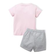 Ensemble Short T-shirt Rose bébé Puma Minicats vue 2