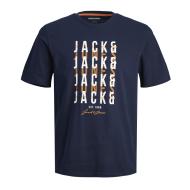 T-shirt Marine Garçon Jack & Jones Delvin