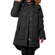 Parka Noir Femme Kaporal MANON pas cher