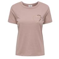 T-shirt Rose Femme JDY Smoke pas cher