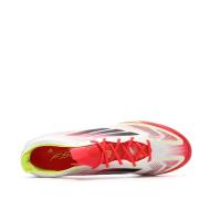 Chaussures de Foot Blanc/Rouge Adidas F50 Elite AG vue 4