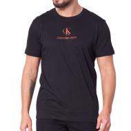 T-shirt Noir Homme Calvin Klein Jeans Shadow pas cher