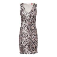Robe Beige à Motifs Femme Guess Bonnie pas cher