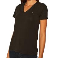 T-shirt Noir Femme Tommy Hilfiger Skinny Stretch