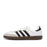 Weiß-schwarze Samba-Sneaker für Herren von Adidas günstig