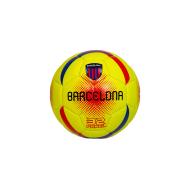 BARCELONA Mini Ballon Jaune Fluo Sport Zone pas cher