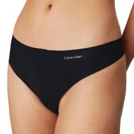 Lot de 3 Strings Rose/Noir Femme Calvin Klein Jeans Thong vue 2