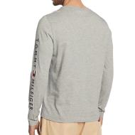 T-shirt Manches Longues Gris Homme Tommy Hilfiger Tommy Slee vue 2