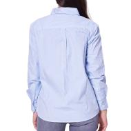 Chemise Manches Longues Blanches/Bleu Femme Tommy Hilfiger Essential vue 2