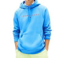 Sweat Turquoise Homme Tommy Hilfiger Washed DM0DM20746