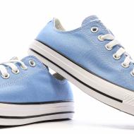 Baskets Bleu Homme Converse Chuck Taylor All Star Fall Tone vue 7