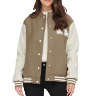 Bomber Marron Femme Only Life Bomber pas cher