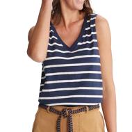 Débardeur Marine Femme TBS Neriade
