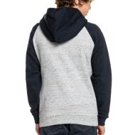 Sweat Zippé Gris/NoirGarçon Quiksilver Easy Day vue 2