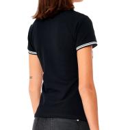 Polo Noir Femme Kaporal Julee vue 2