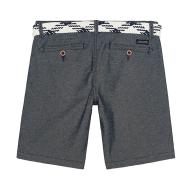 Bermuda Gris Garçon Teddy Smith Staton vue 2