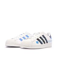 Baskets Blanc/Noir Enfant Adidas Superstar IG6263 vue 6