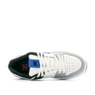 Baskets Blanches/Noir Garçon Dc shoes Lynx Zero vue 4