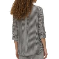Chemise Chocolat/Blanc Femme Vero Moda Bumpy vue 2