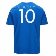 T-shirt Bleu Garçon Kappa Ardlo Gasly vue 2