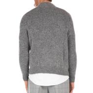 Pull Gris Homme Superdry Alpaca vue 2