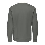 Sweat Kaki Homme Only & Sons Chase vue 2