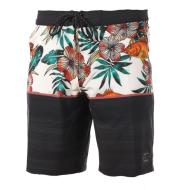 Short de Bain Noir/Blanc Homme Salty Crew Tandem pas cher